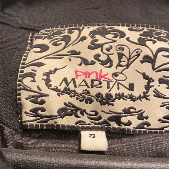 Pink Martini Formal black knee length coat - Picture 5 of 5